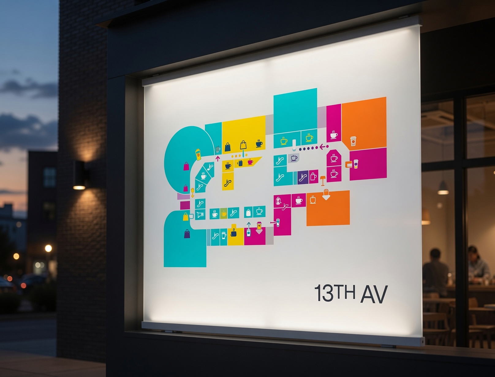 Backlit Signage (Orajet Clear)