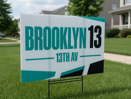 High Definition Yard Signs (Coro)